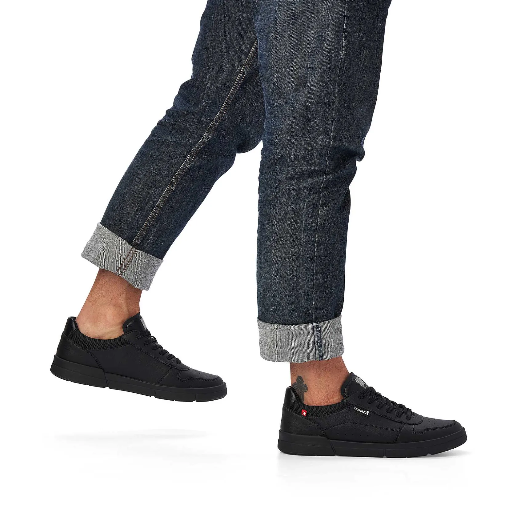 Rieker Sneakers-Men'S Sneaker Low Noir