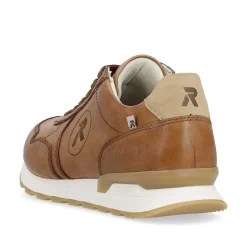 Rieker Sporty Styles-Men'S Sneaker Low Nougat
