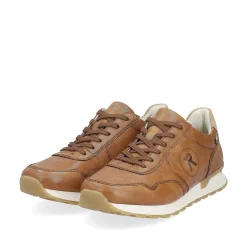 Rieker Sporty Styles-Men'S Sneaker Low Nougat