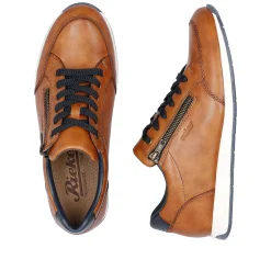 Rieker Sneakers-Men'S Sneaker Low Nut Brown