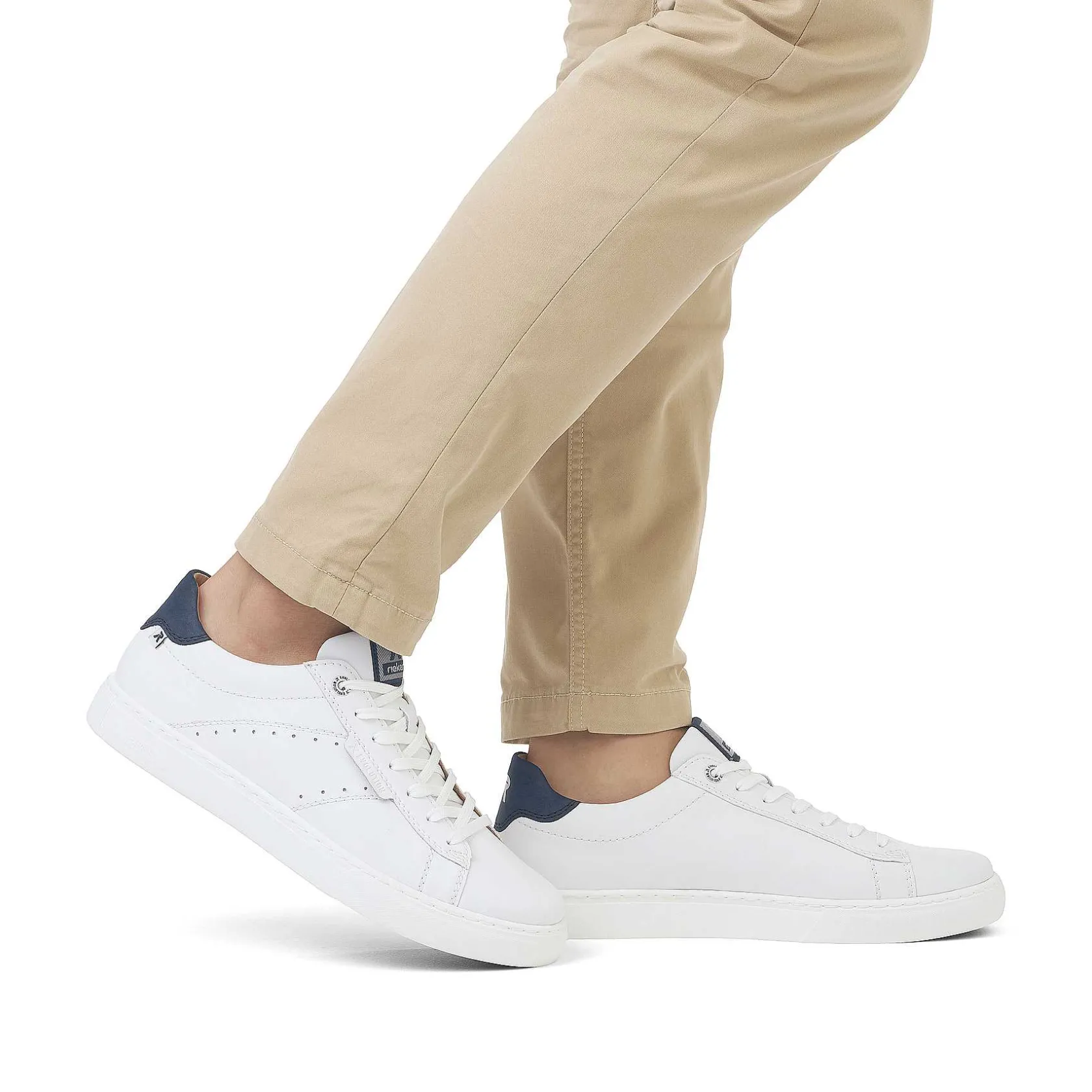 Rieker Sneakers-Men'S Sneaker Low Pearl White