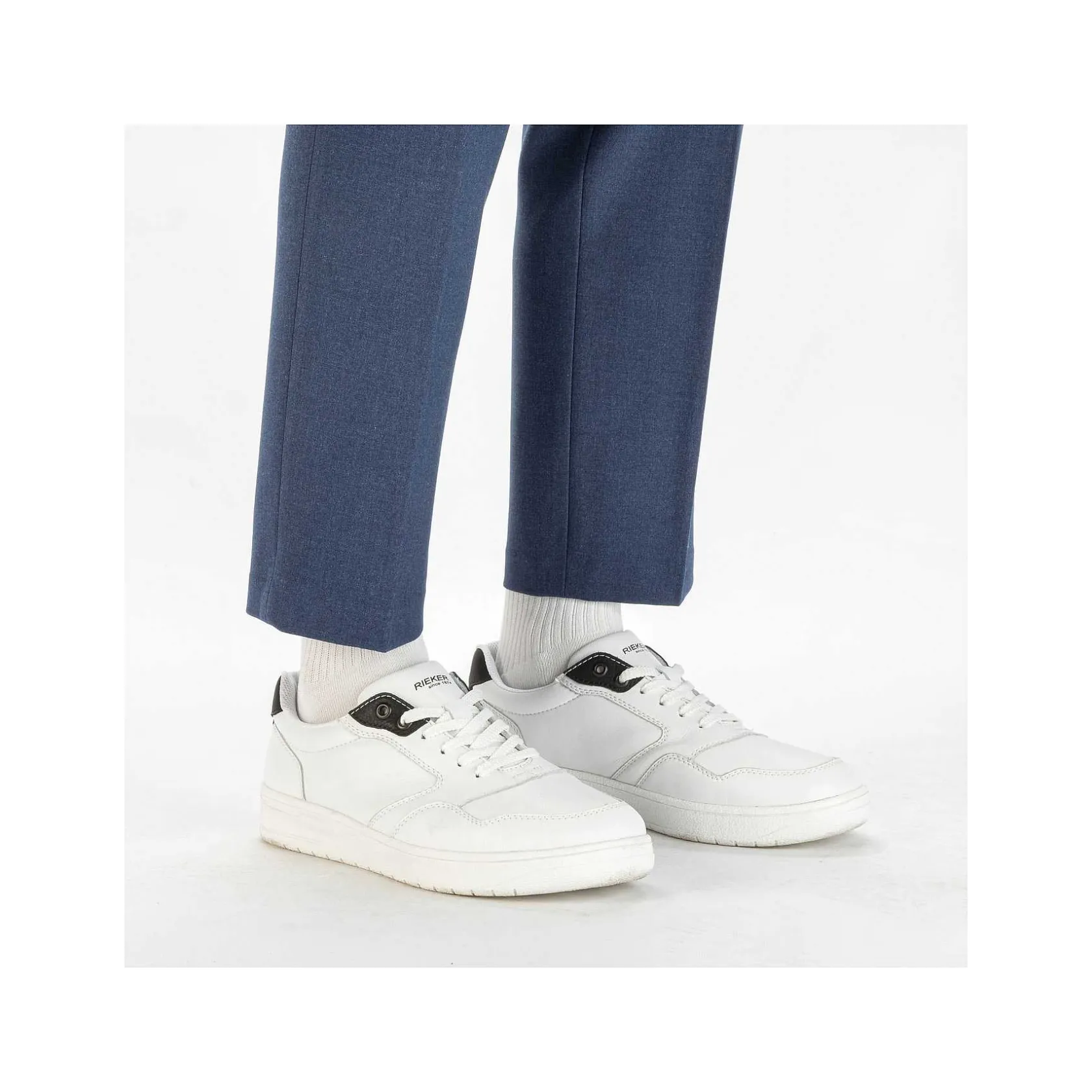 Rieker Sneakers-Men'S Sneaker Low Pure White