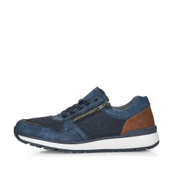 Rieker Sneakers-Men'S Sneaker Low Pacific Blue