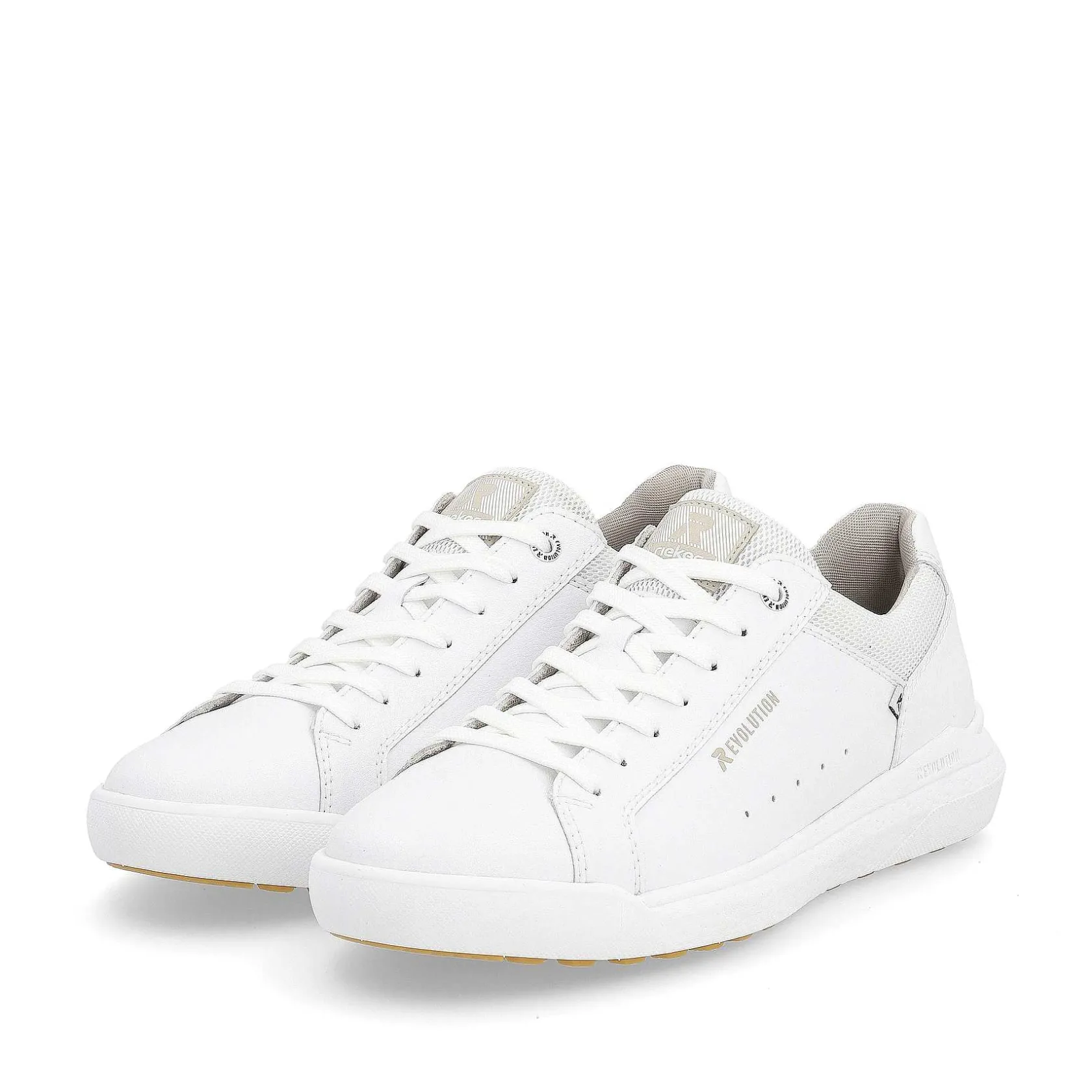 Rieker Sneakers-Men'S Sneaker Low Pearl White