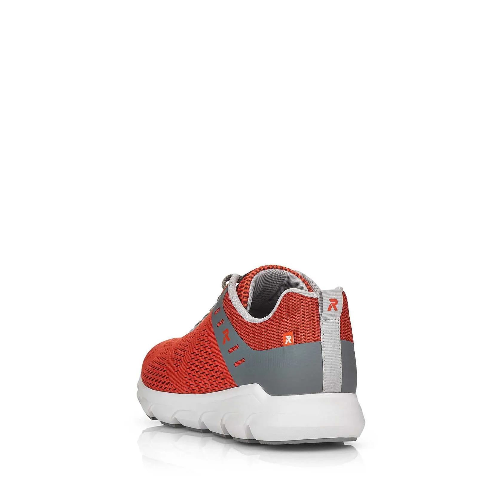 Rieker Sneakers-Men'S Sneaker Low Rust-Orange Grey