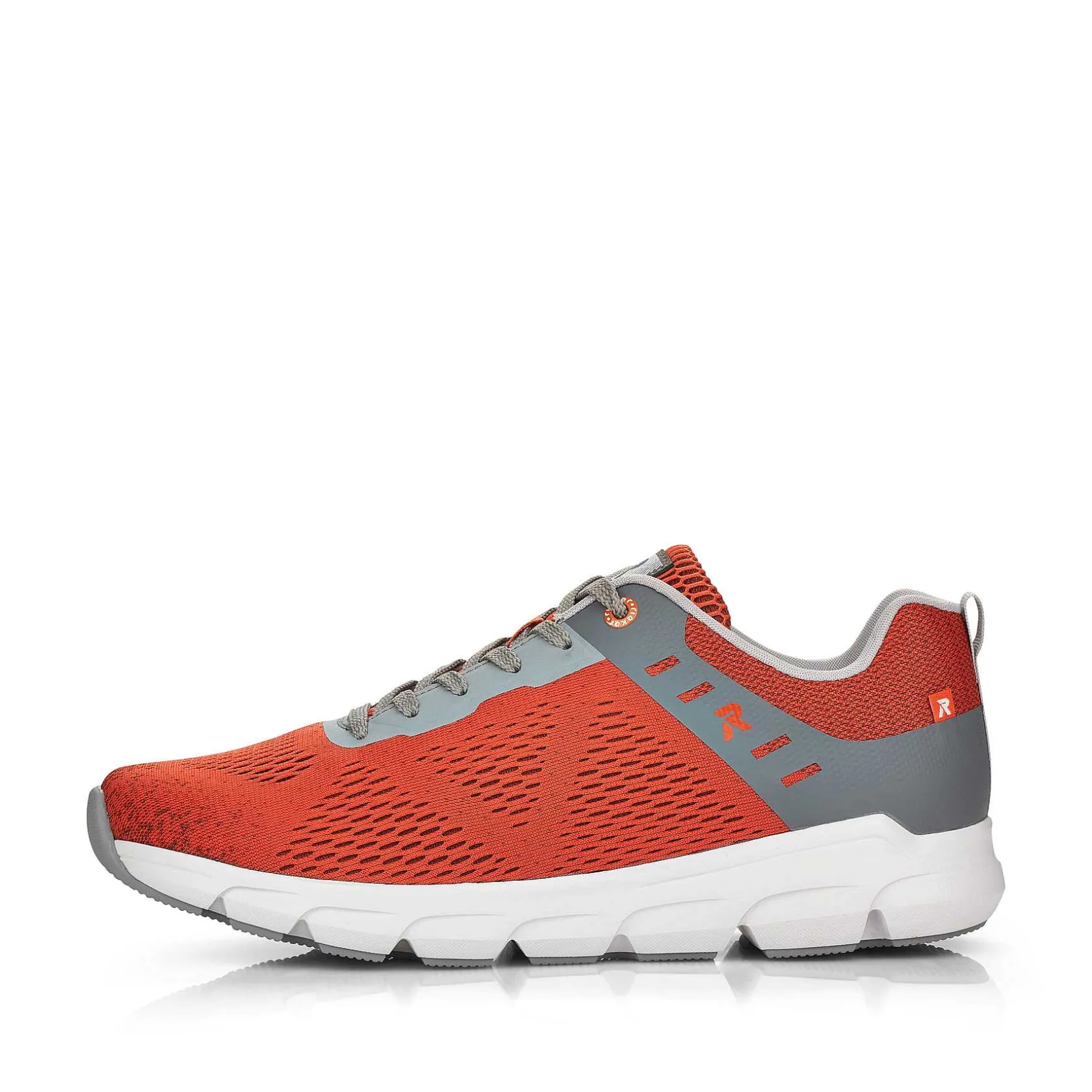 Rieker Sneakers-Men'S Sneaker Low Rust-Orange Grey