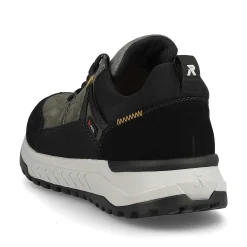 Rieker Sneakers-Men'S Sneaker Low Steel-Grey Deep-Black