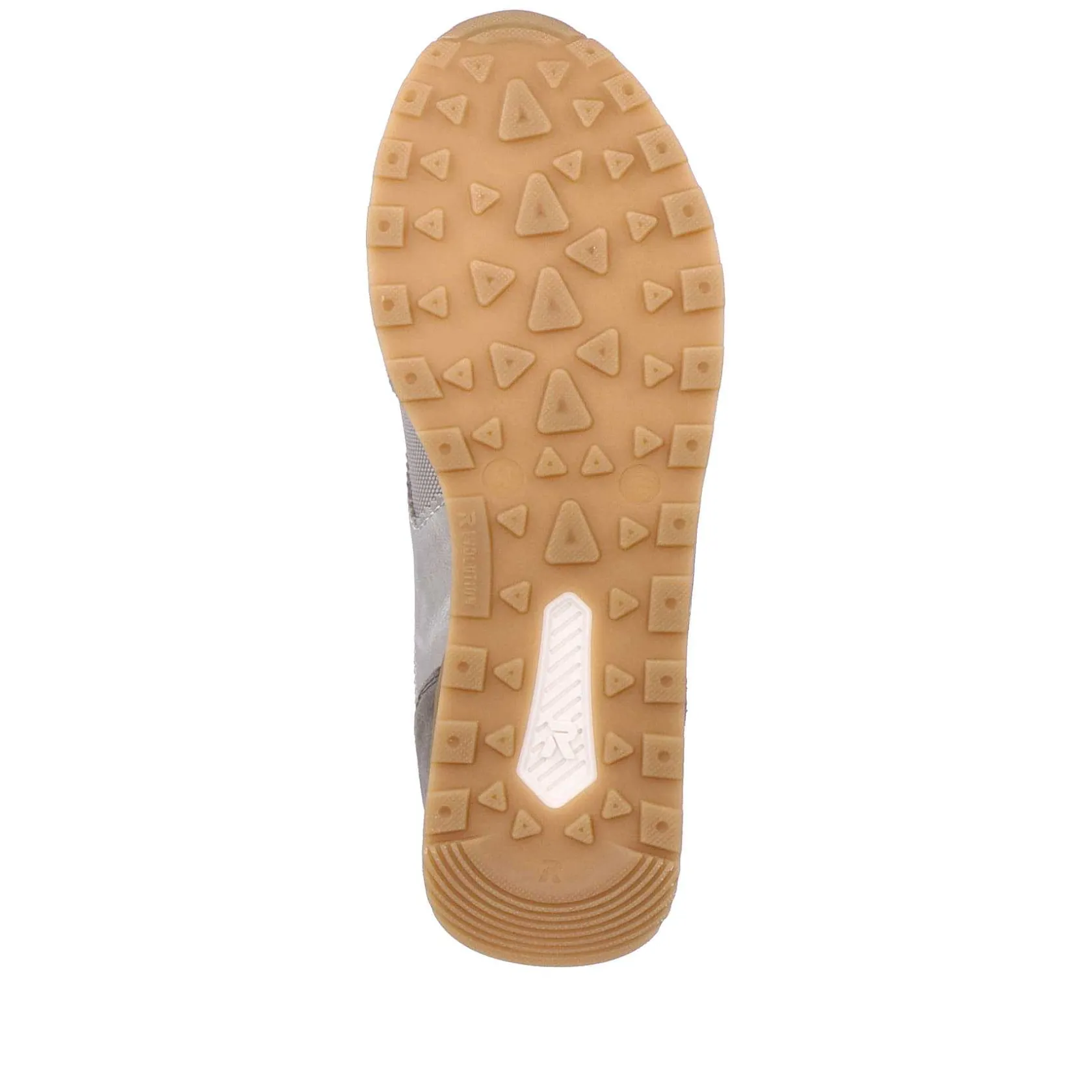Rieker Sneakers-Men'S Sneaker Low Shadow-Grey Clay-Beige