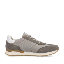 Rieker Sneakers-Men'S Sneaker Low Shadow-Grey Clay-Beige