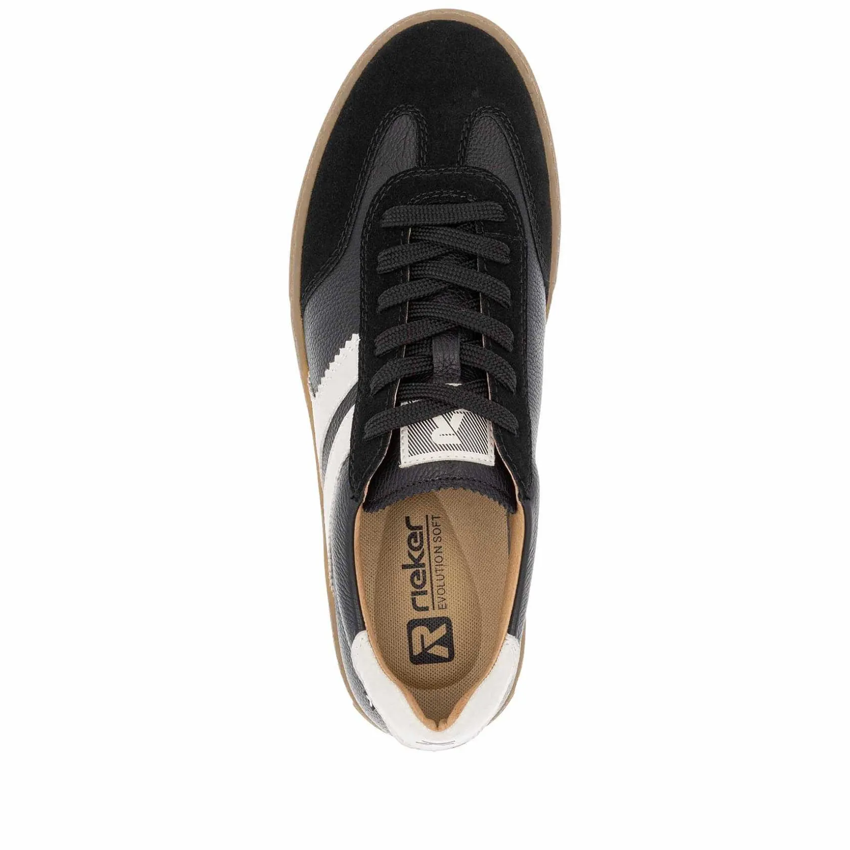 Rieker Sneakers-Men'S Sneaker Low Street Black