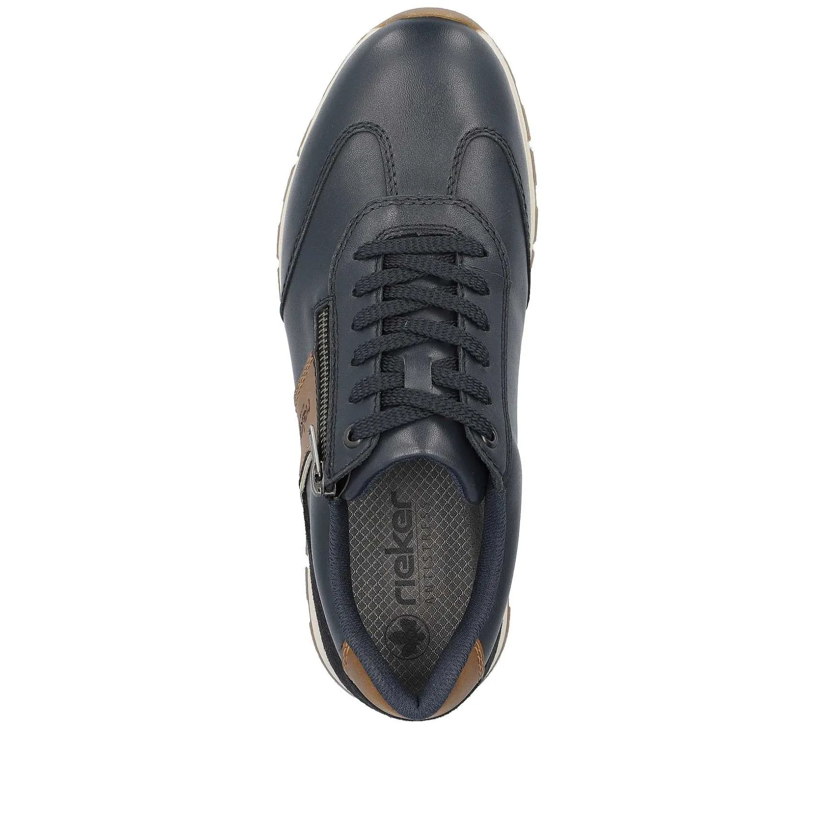 Rieker Sneakers-Men'S Sneaker Low Steel Blue