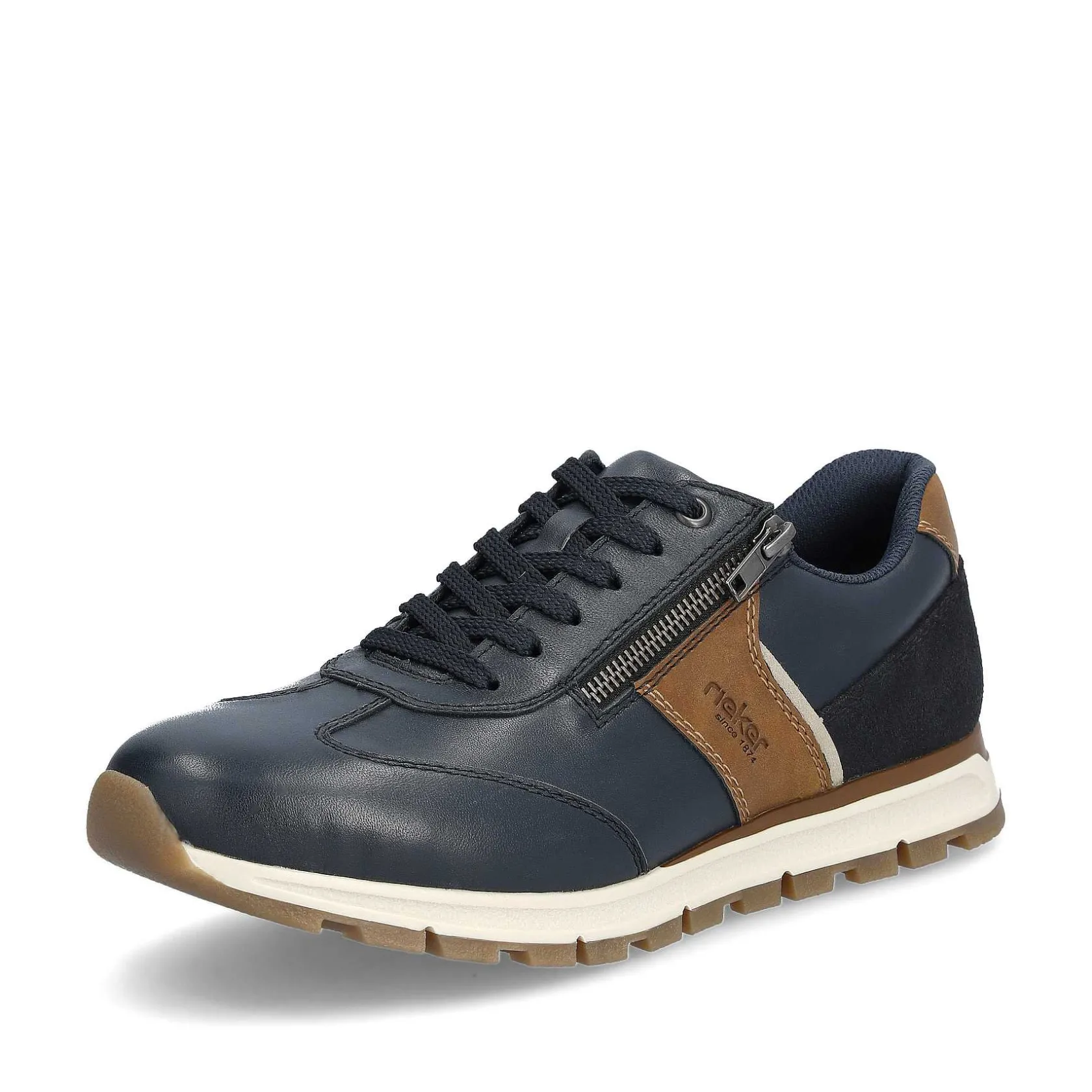 Rieker Sneakers-Men'S Sneaker Low Steel Blue