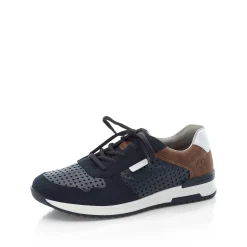 Rieker Sneakers-Men'S Sneaker Low Steel Blue