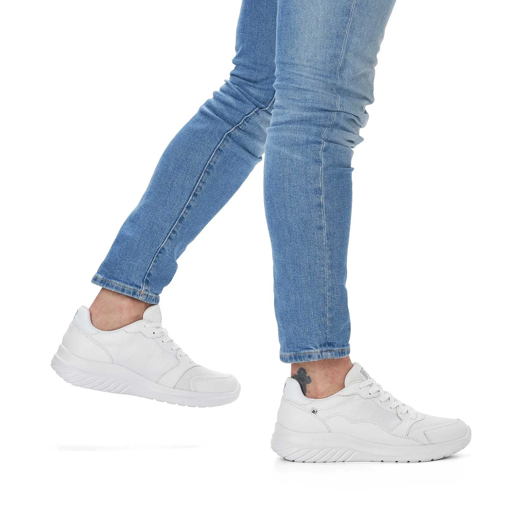Rieker Sneakers-Men'S Sneaker Low Swan White