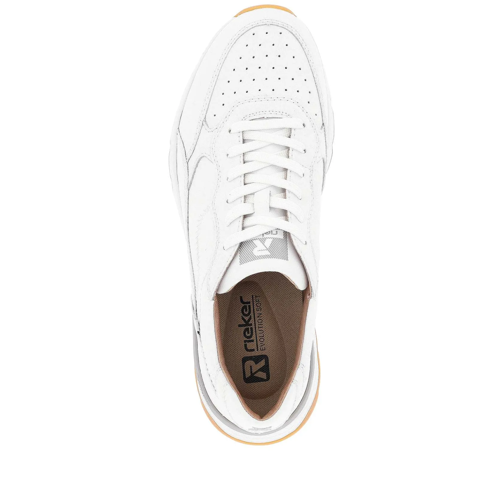 Rieker Sneakers-Men'S Sneaker Low Swan White