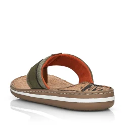 Rieker Mules & Slippers-Men'S Toe Separator Olive Green
