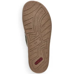 Rieker Mules & Slippers-Men'S Toe Separator Olive Green