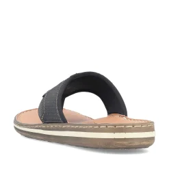 Rieker Summer Shoes-Men'S Toe Separator Graphite Black