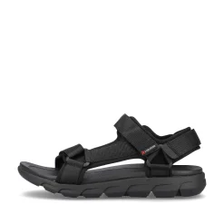 Rieker Sandals-Men'S Trekking Sandals Deep Black