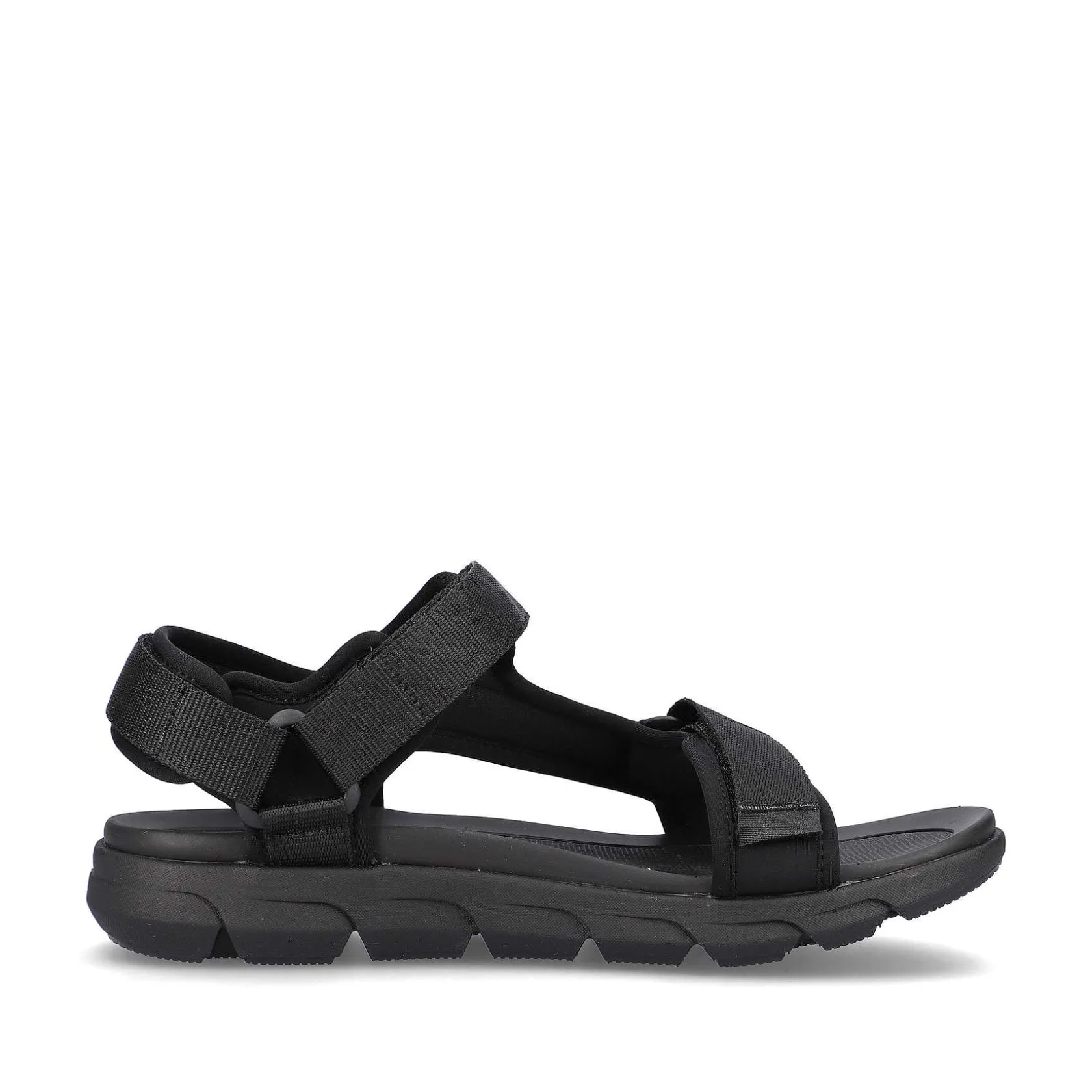 Rieker Sandals-Men'S Trekking Sandals Deep Black
