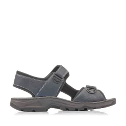 Rieker Sandals-Men'S Trekking Sandals Ocean Blue