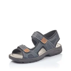 Rieker Sandals-Men'S Trekking Sandals Ocean Blue
