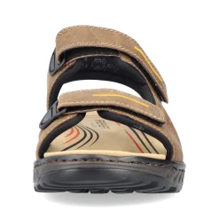 Rieker Sandals-Men'S Trekking Sandals Coffee Brown