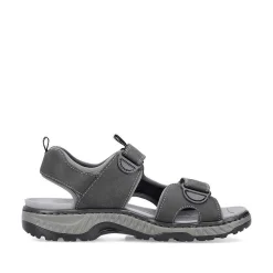 Rieker Sandals-Men'S Trekking Sandals Moon Grey
