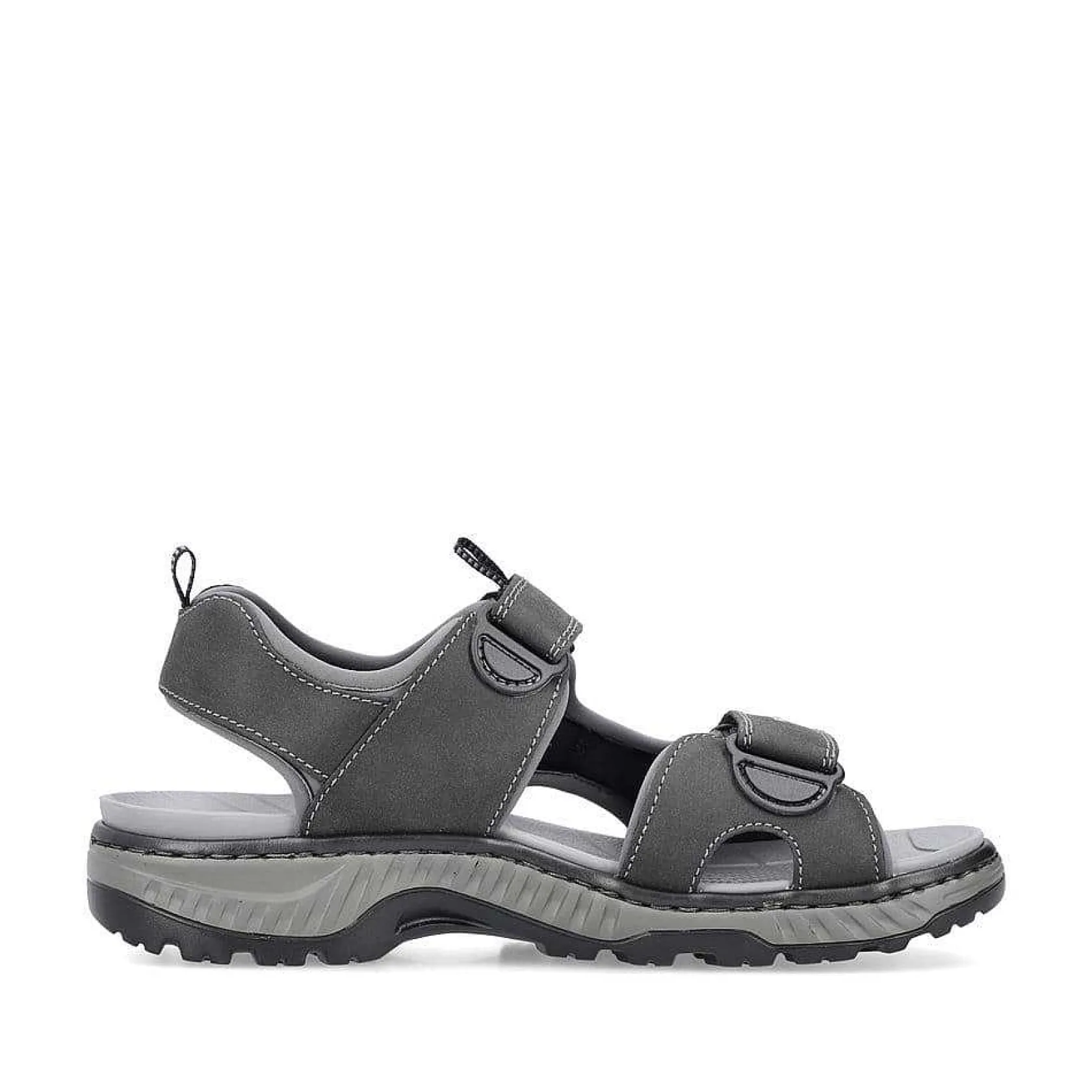Rieker Sandals-Men'S Trekking Sandals Moon Grey