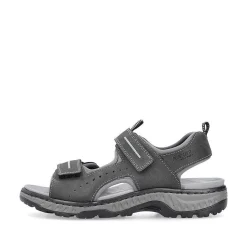 Rieker Sandals-Men'S Trekking Sandals Moon Grey