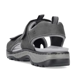 Rieker Sandals-Men'S Trekking Sandals Moon Grey