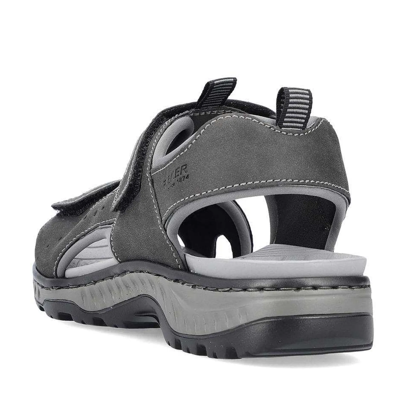 Rieker Sandals-Men'S Trekking Sandals Moon Grey