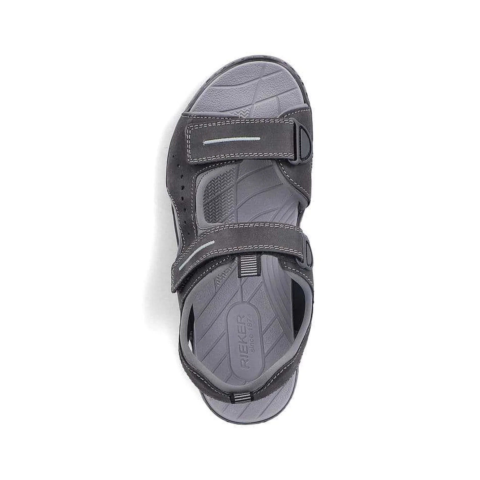 Rieker Sandals-Men'S Trekking Sandals Moon Grey