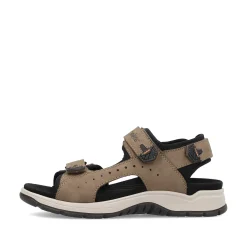 Rieker Sandals-Men'S Trekking Sandals Light Brown