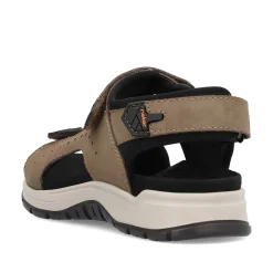 Rieker Sandals-Men'S Trekking Sandals Light Brown