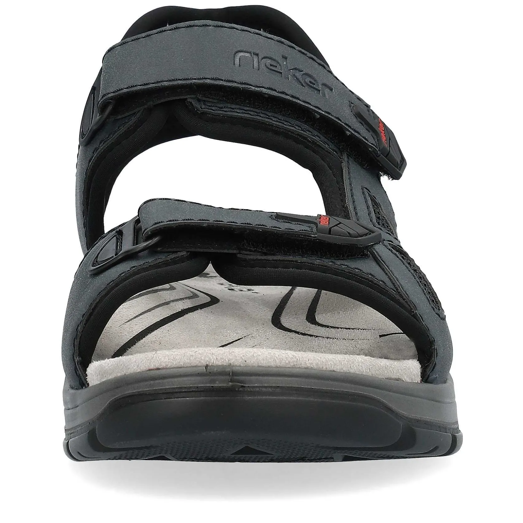 Rieker Summer Shoes-Men'S Trekking Sandals Slate Blue