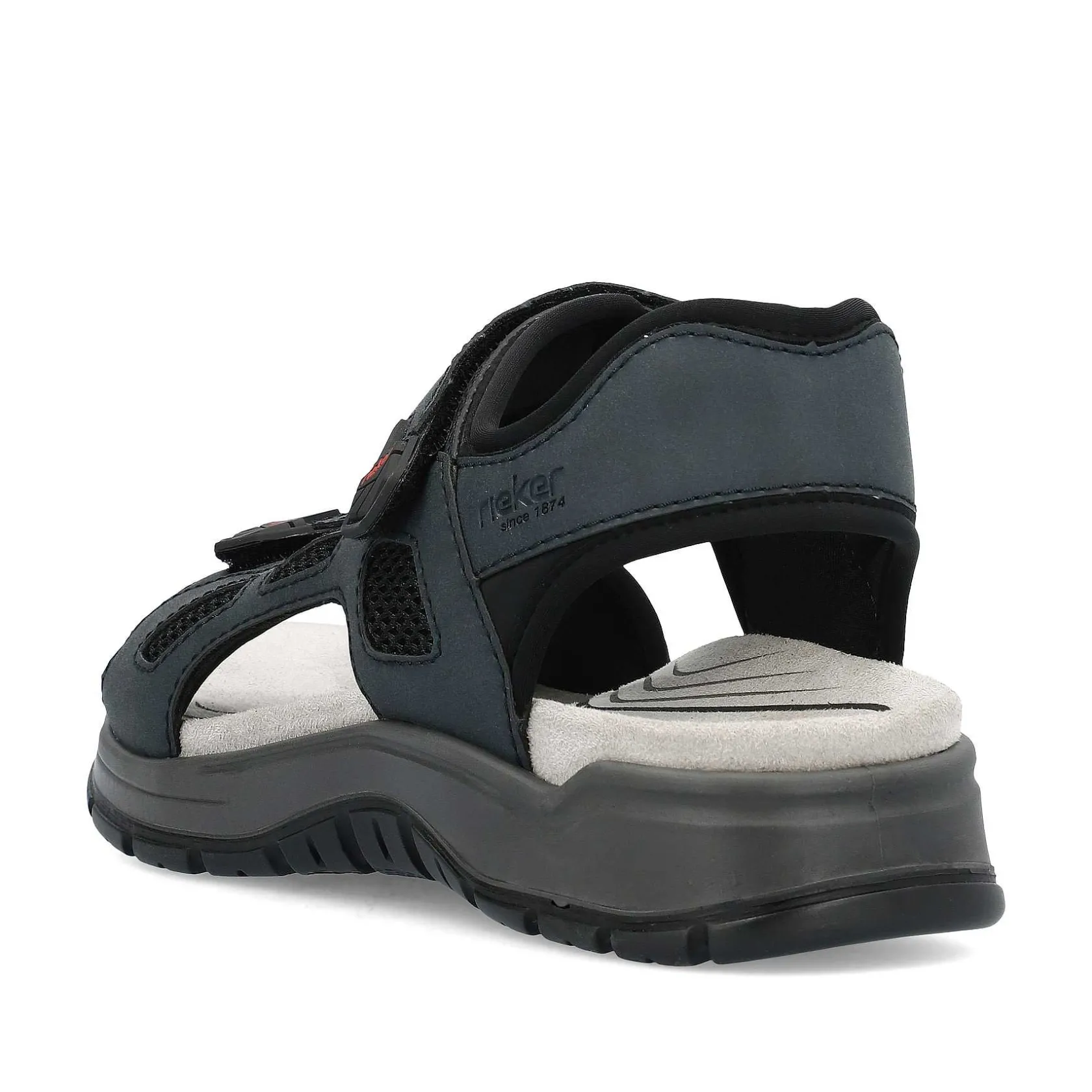 Rieker Summer Shoes-Men'S Trekking Sandals Slate Blue