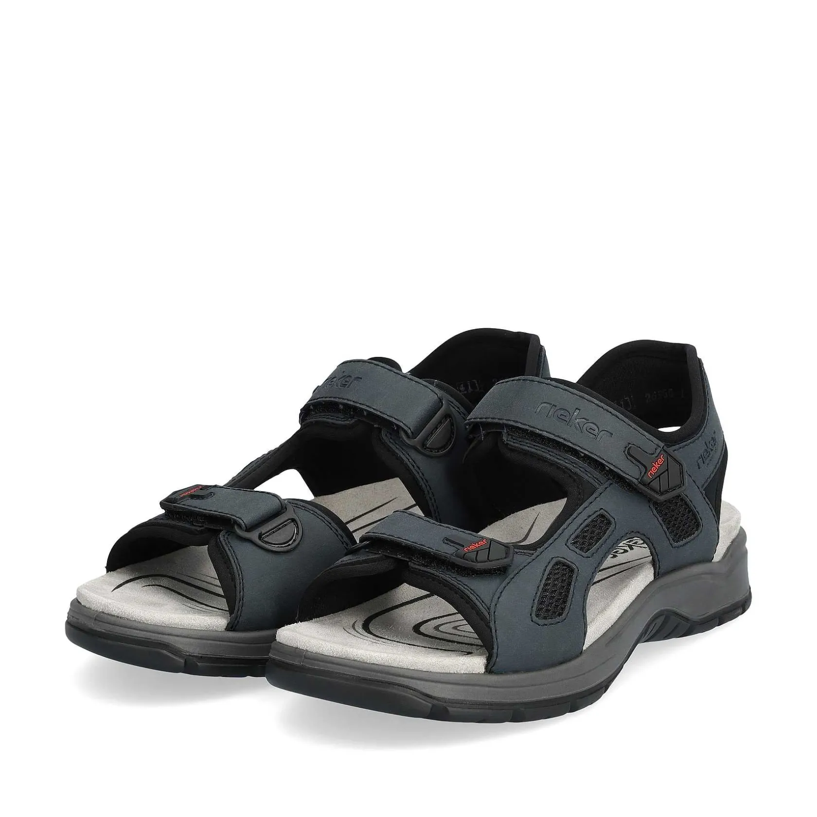 Rieker Summer Shoes-Men'S Trekking Sandals Slate Blue