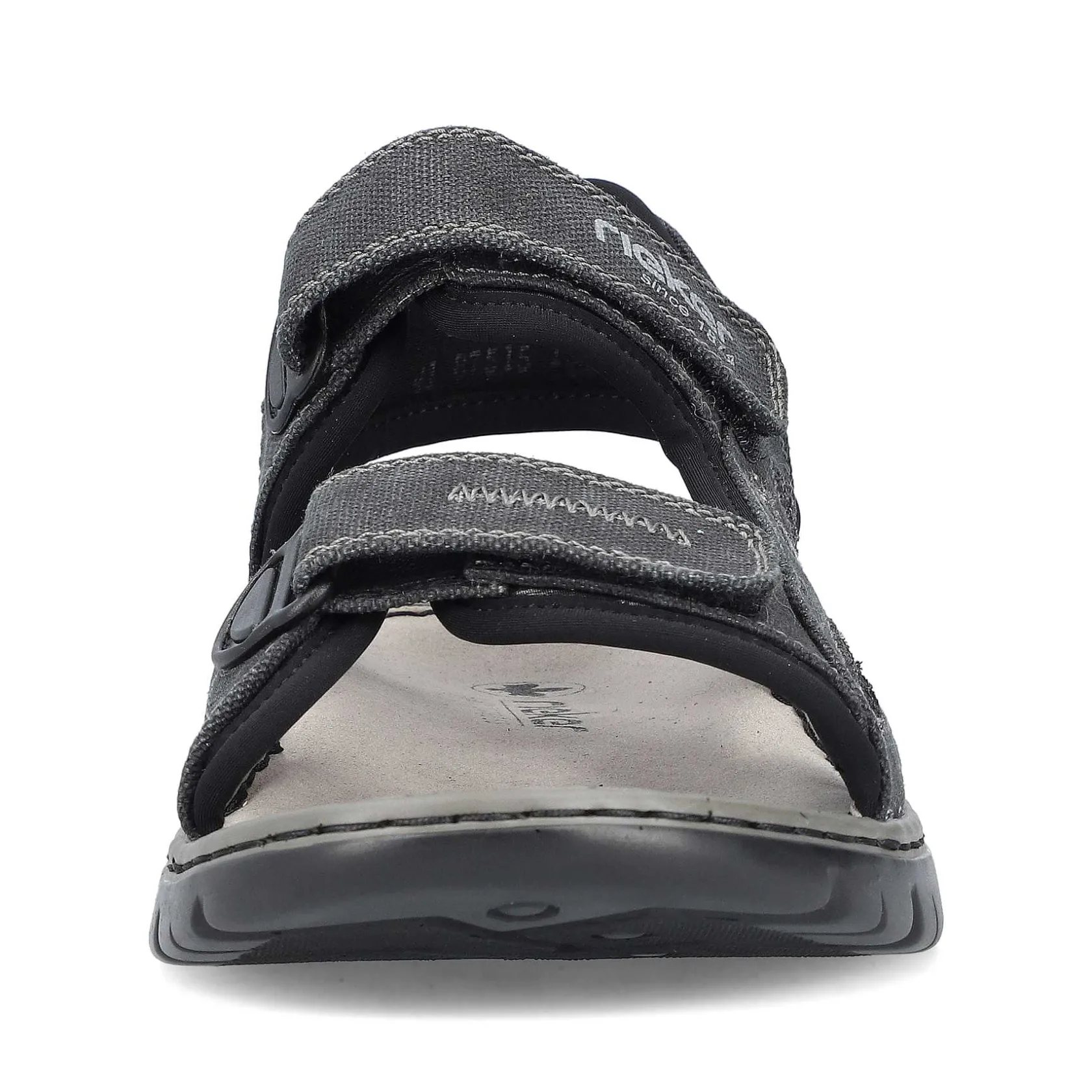 Rieker Summer Shoes-Men'S Trekking Sandals Stone Gray