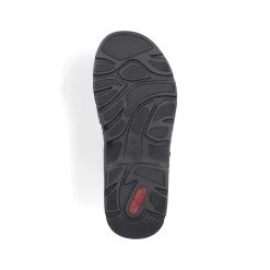 Rieker Sandals-Men'S Trekking Sandals Dark Gray