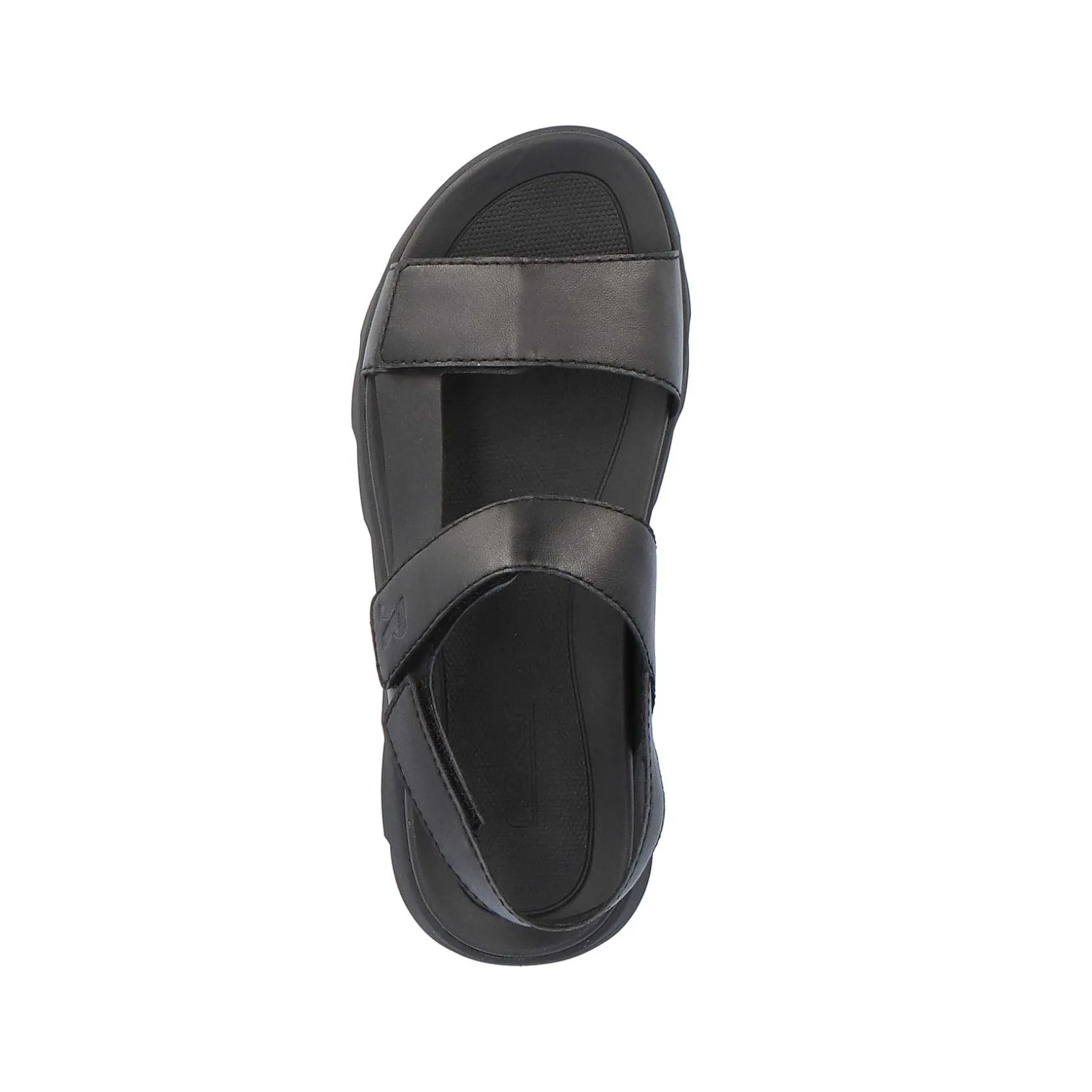 Rieker Sandals-Men'S Trekking Sandals Midnight Black