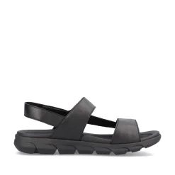 Rieker Sandals-Men'S Trekking Sandals Midnight Black