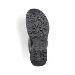 Rieker Sandals-Men'S Trekking Sandals Asphalt Black