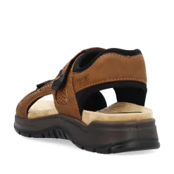 Rieker Sandals-Men'S Trekking Sandals Wood Brown