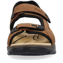 Rieker Sandals-Men'S Trekking Sandals Wood Brown