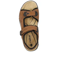 Rieker Sandals-Men'S Trekking Sandals Wood Brown