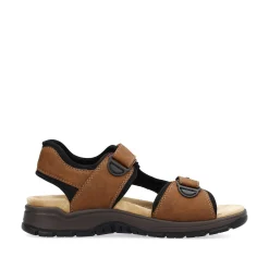 Rieker Sandals-Men'S Trekking Sandals Wood Brown