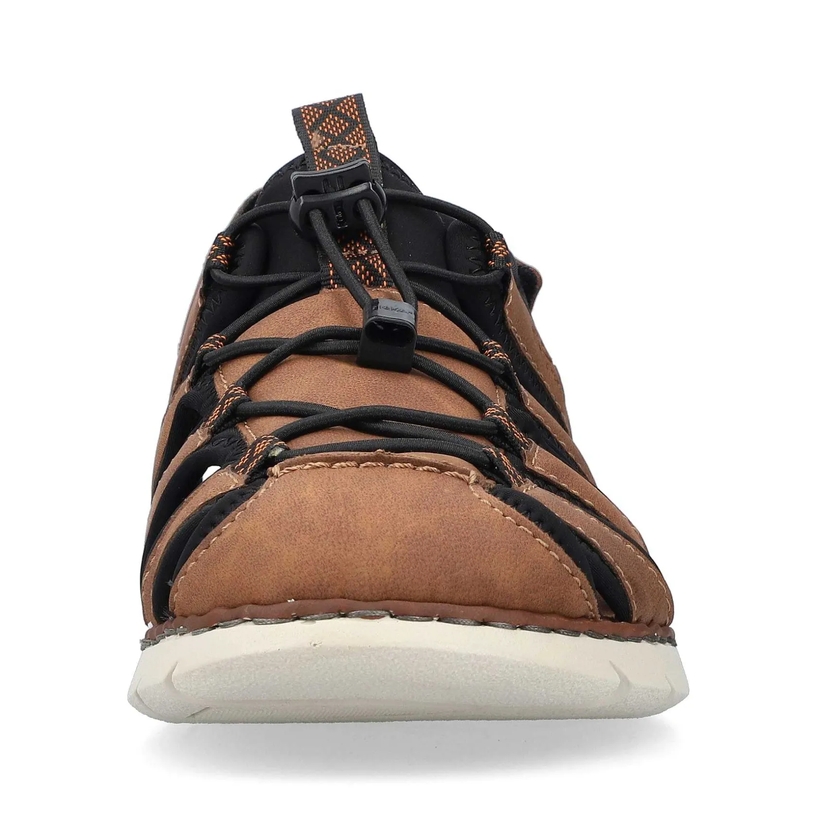 Rieker Sandals-Men'S Trekking Sandals Nut Brown