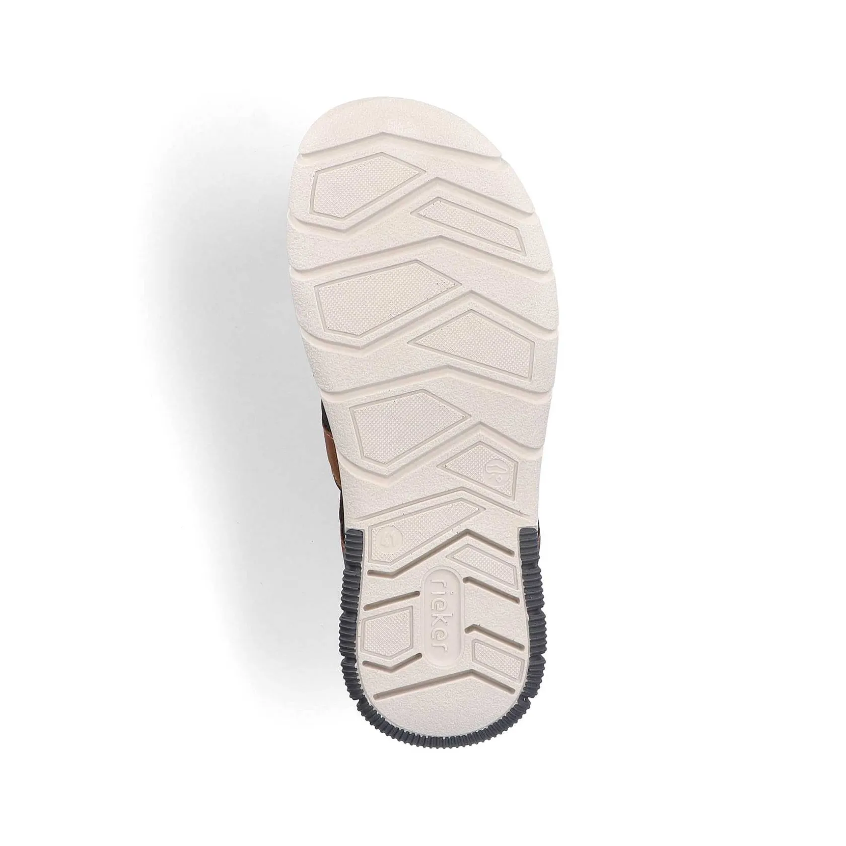 Rieker Sandals-Men'S Trekking Sandals Nut Brown