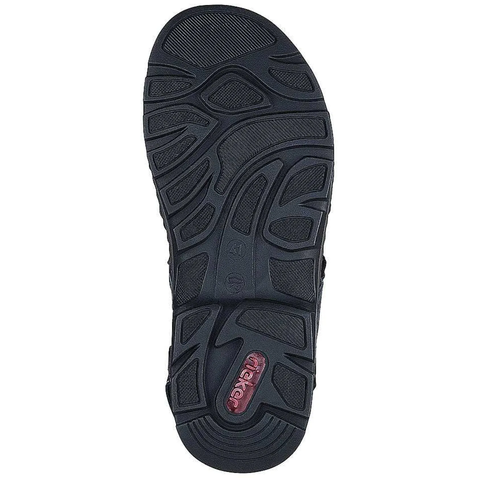 Rieker Summer Shoes-Men'S Trekking Sandals Sea Blue